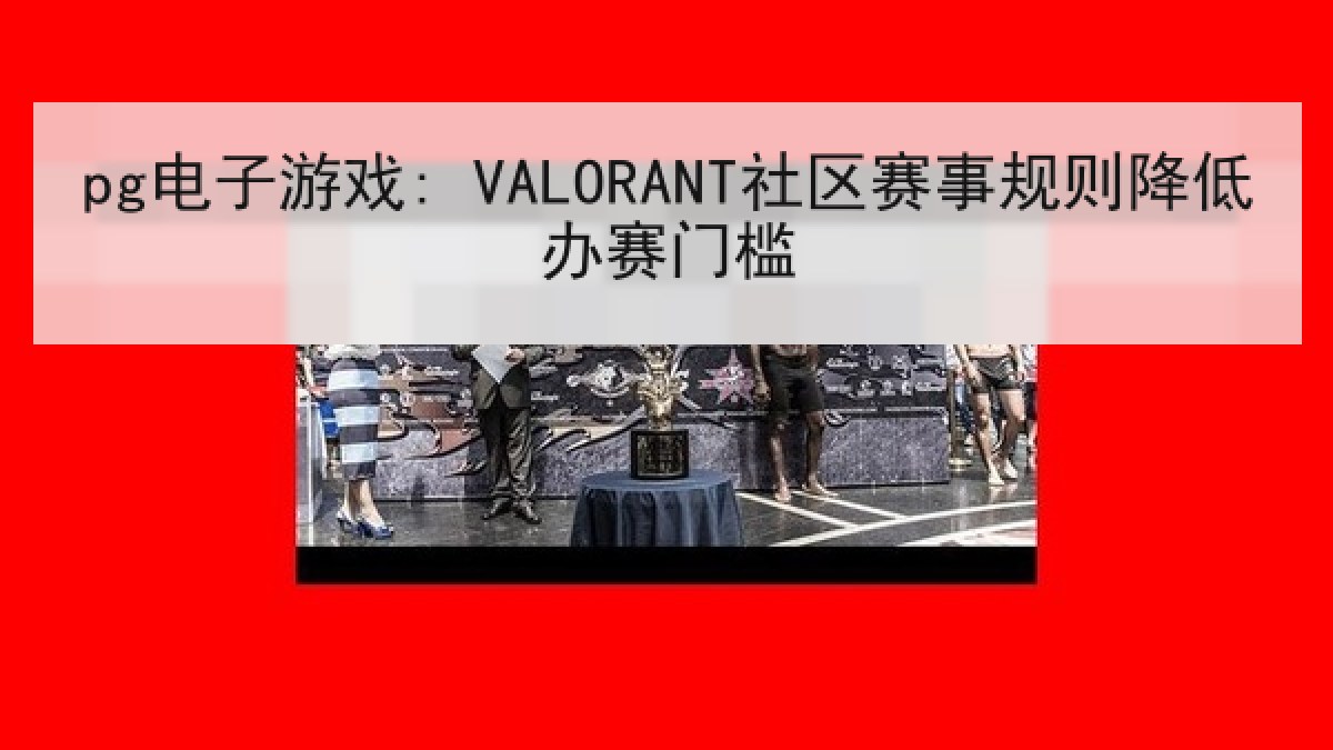 pg电子游戏: VALORANT社区赛事规则降低办赛门槛